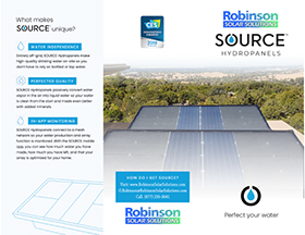 Robinson Solar Solutions - SOURCE™ Brochure